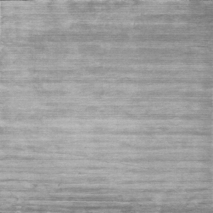 Round Machine Washable Abstract Gray Contemporary Rug, wshcon43gry