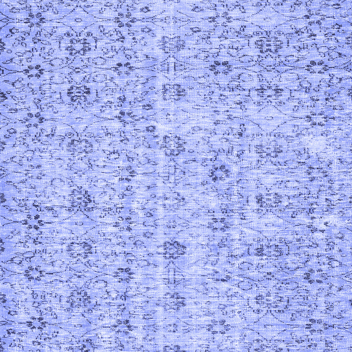 Machine Washable Abstract Blue Contemporary Rug, wshcon440blu