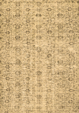 Abstract Brown Contemporary Rug, con440brn