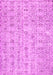 Abstract Pink Contemporary Rug, con440pnk