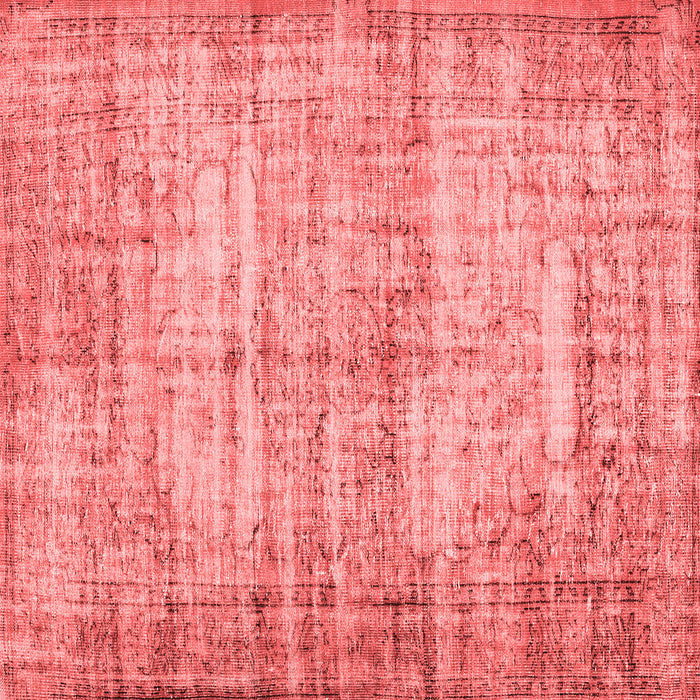 Abstract Red Contemporary Rug, con441red