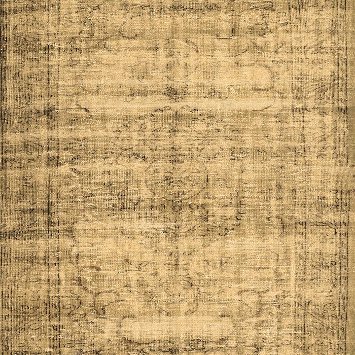 Machine Washable Abstract Brown Contemporary Rug, wshcon441brn