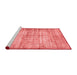 Contemporary Red Washable Rugs