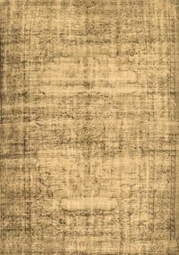 Abstract Brown Contemporary Rug, con441brn