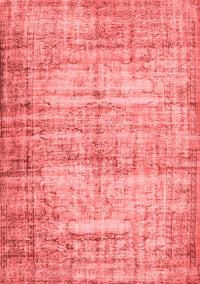 Abstract Red Contemporary Rug, con441red