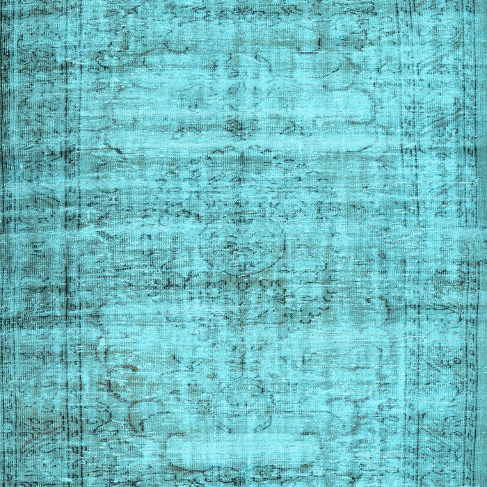 Abstract Light Blue Contemporary Rug, con441lblu