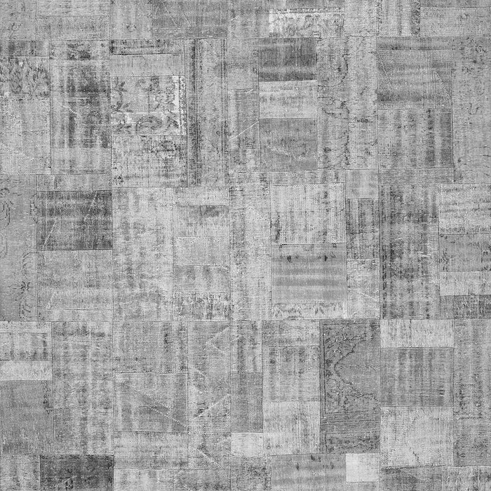 Patchwork Gray Transitional Rug, con442gry