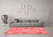 Transitional Red Washable Rugs