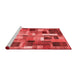 Transitional Red Washable Rugs