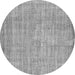 Machine Washable Abstract Gray Contemporary Rug, wshcon444gry