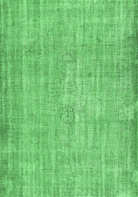 Abstract Emerald Green Contemporary Rug, con444emgrn