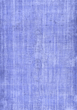 Abstract Blue Contemporary Rug, con444blu