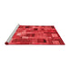 Transitional Red Washable Rugs