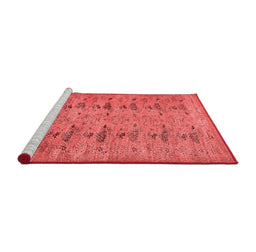 Contemporary Red Washable Rugs