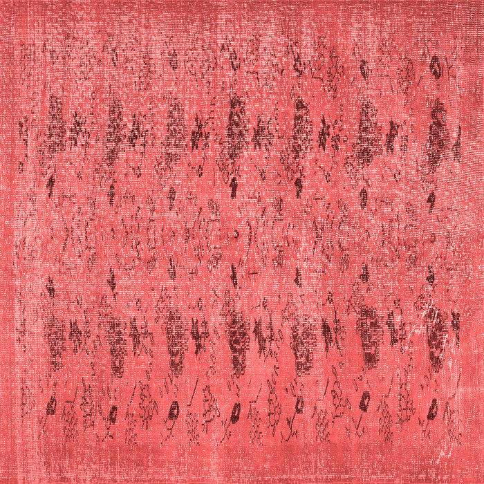 Abstract Red Contemporary Rug, con446red