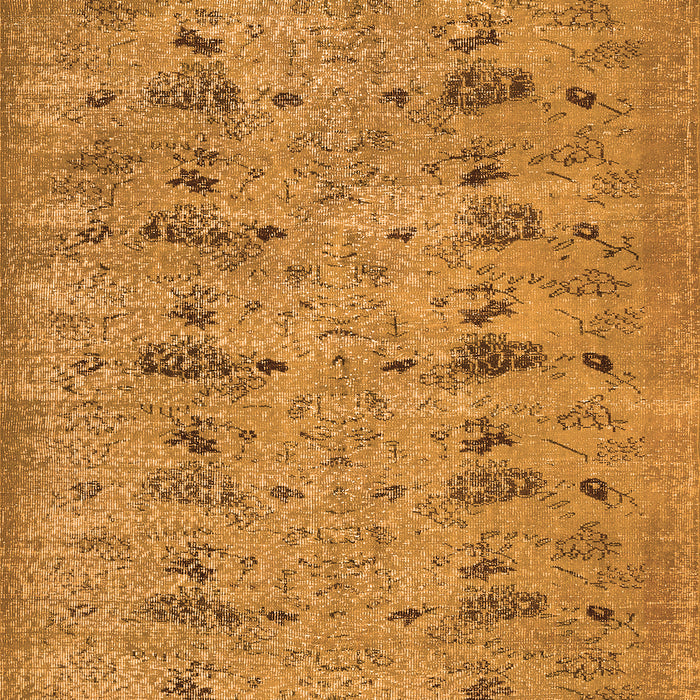 Serging Thickness of Machine Washable Abstract Orange Contemporary Area Rugs, wshcon446org