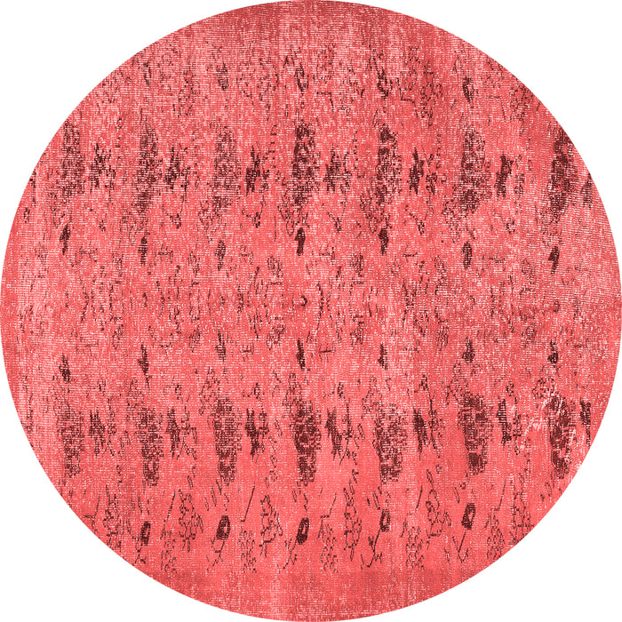 Abstract Red Contemporary Rug, con446red