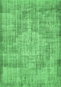 Abstract Emerald Green Contemporary Rug, con447emgrn