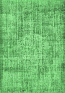 Abstract Emerald Green Contemporary Rug, con447emgrn