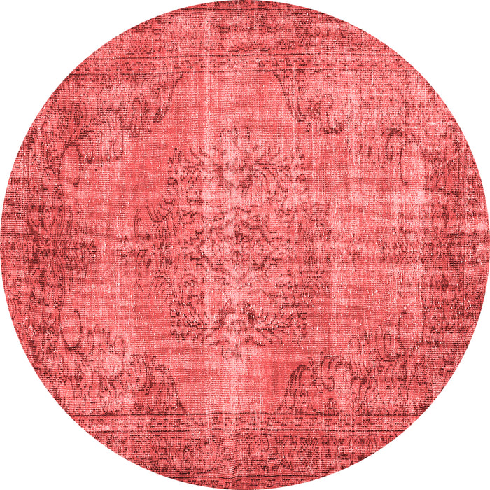 Abstract Red Contemporary Rug, con448red