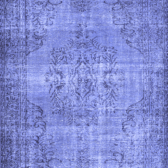 Machine Washable Abstract Blue Contemporary Rug, wshcon448blu