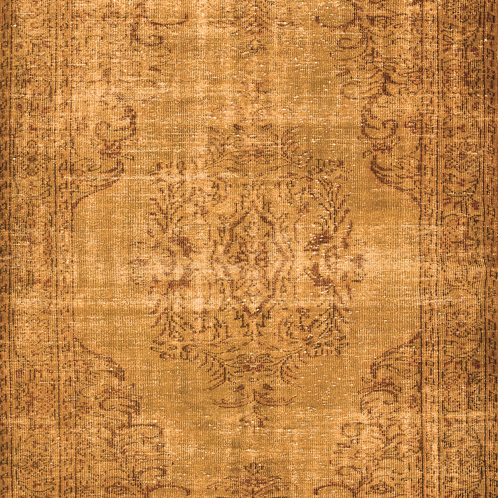 Serging Thickness of Machine Washable Abstract Orange Contemporary Area Rugs, wshcon448org