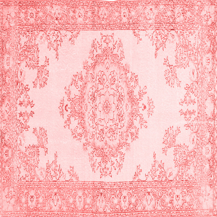 Abstract Red Contemporary Rug, con449red