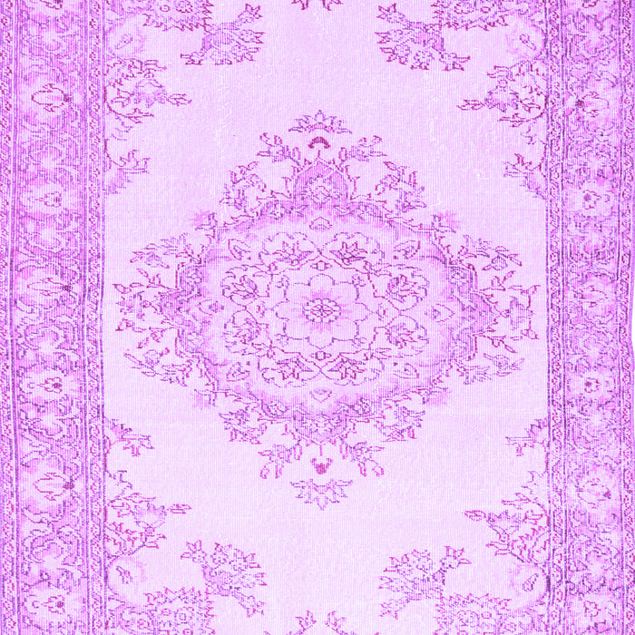 Abstract Purple Contemporary Rug, con449pur