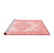 Contemporary Red Washable Rugs