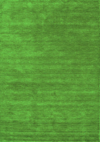 Abstract Green Contemporary Rug, con44grn