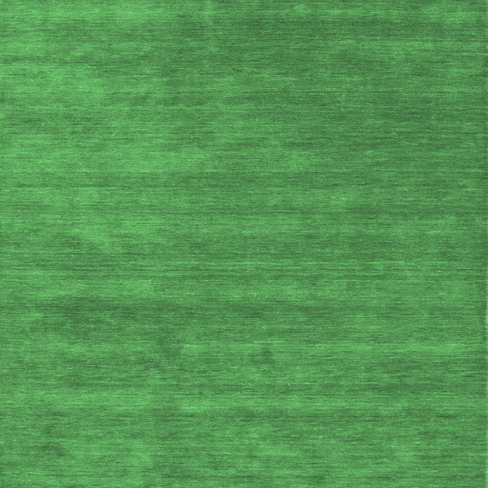 Machine Washable Abstract Emerald Green Contemporary Area Rugs, wshcon44emgrn