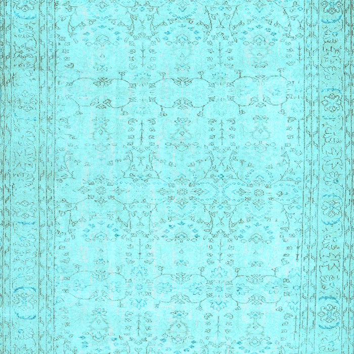 Abstract Light Blue Contemporary Rug, con450lblu