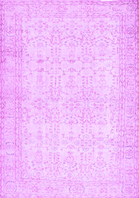 Abstract Purple Contemporary Rug, con450pur