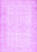 Machine Washable Abstract Purple Contemporary Area Rugs, wshcon450pur