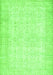 Abstract Green Contemporary Rug, con450grn