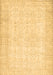 Abstract Brown Contemporary Rug, con450brn