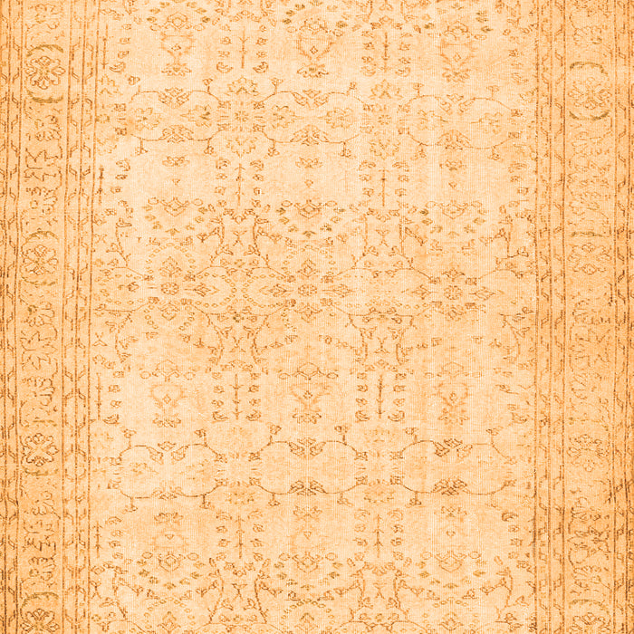 Serging Thickness of Machine Washable Abstract Orange Contemporary Area Rugs, wshcon450org