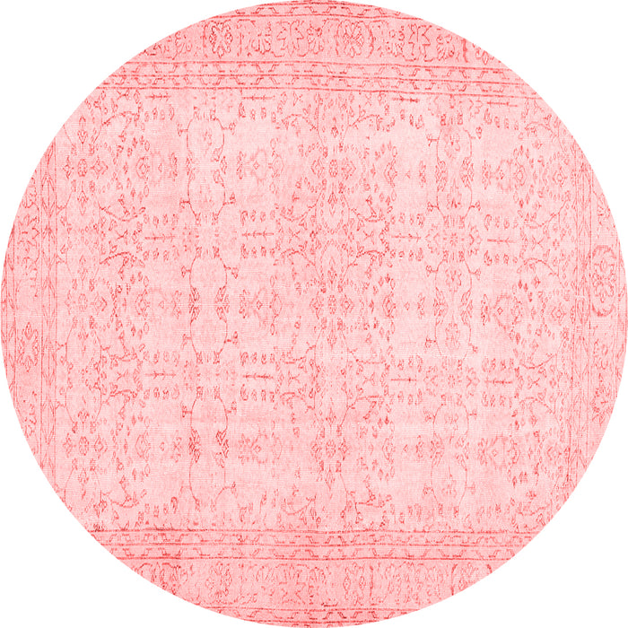Machine Washable Abstract Red Contemporary Rug, wshcon450red