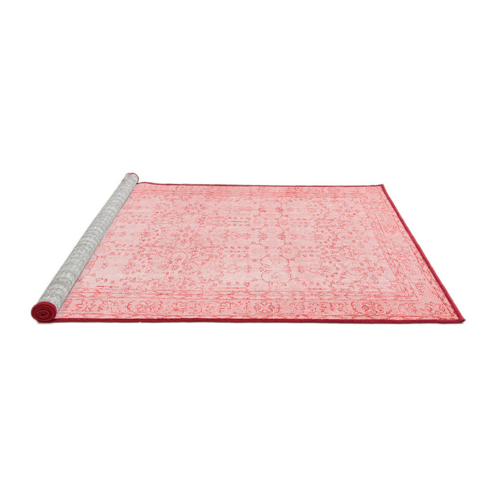 Contemporary Red Washable Rugs