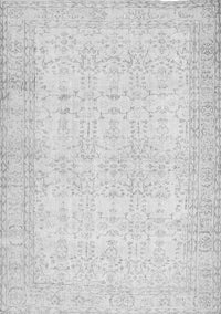 Abstract Gray Contemporary Rug, con450gry