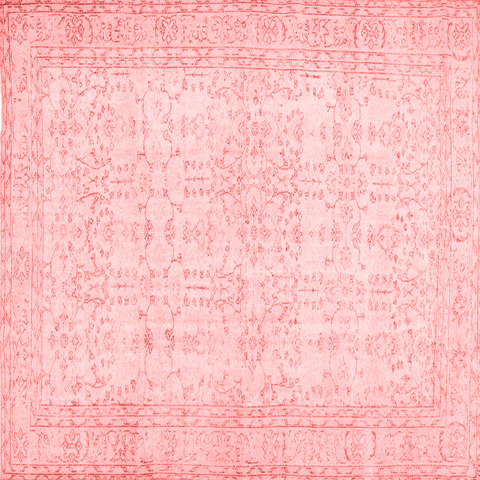 Machine Washable Abstract Red Contemporary Rug, wshcon450red