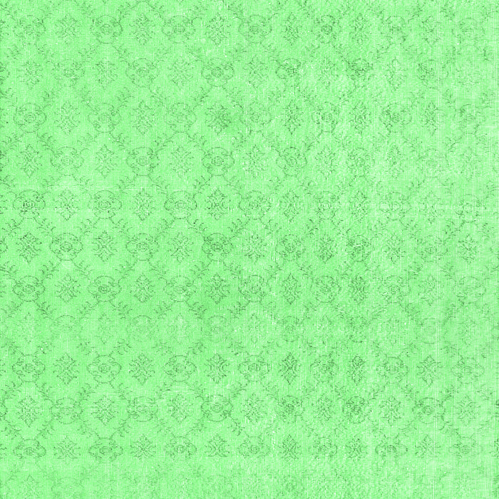 Abstract Emerald Green Contemporary Rug, con451emgrn