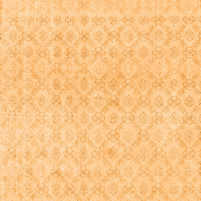 Abstract Orange Contemporary Rug, con451org