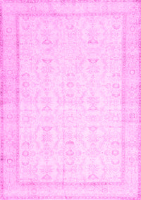 Abstract Pink Contemporary Rug, con452pnk