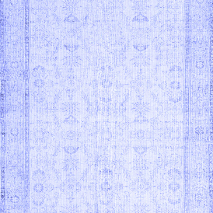 Machine Washable Abstract Blue Contemporary Rug, wshcon452blu