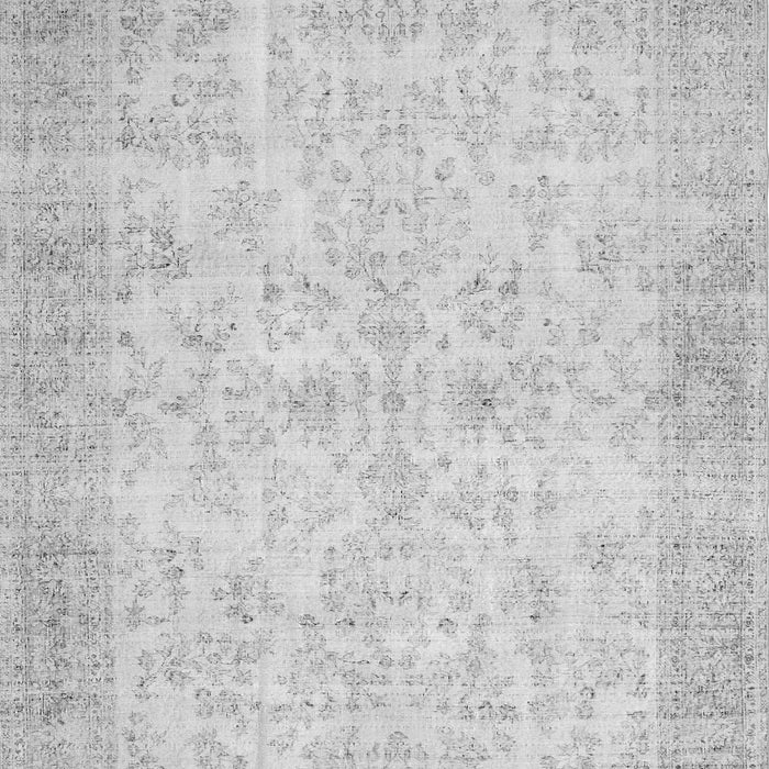 Serging Thickness of Machine Washable Abstract Gray Contemporary Rug, wshcon453gry
