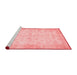 Contemporary Red Washable Rugs