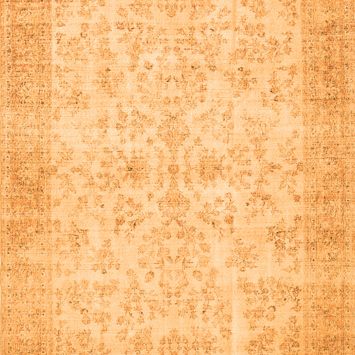Serging Thickness of Machine Washable Abstract Orange Contemporary Area Rugs, wshcon453org