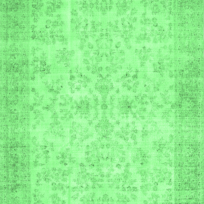 Abstract Emerald Green Contemporary Rug, con453emgrn