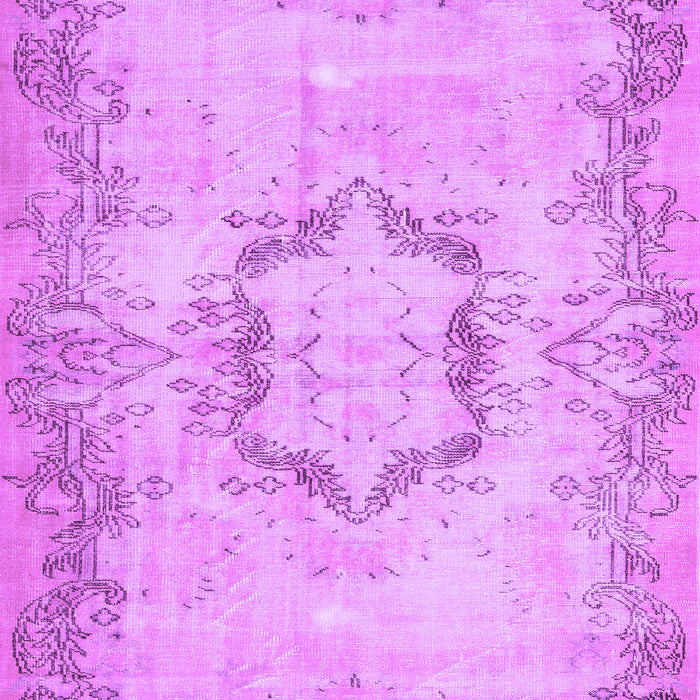 Machine Washable Abstract Purple Contemporary Area Rugs, wshcon454pur